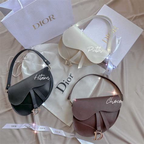 tas dior selempang|designer saddle bag dior.